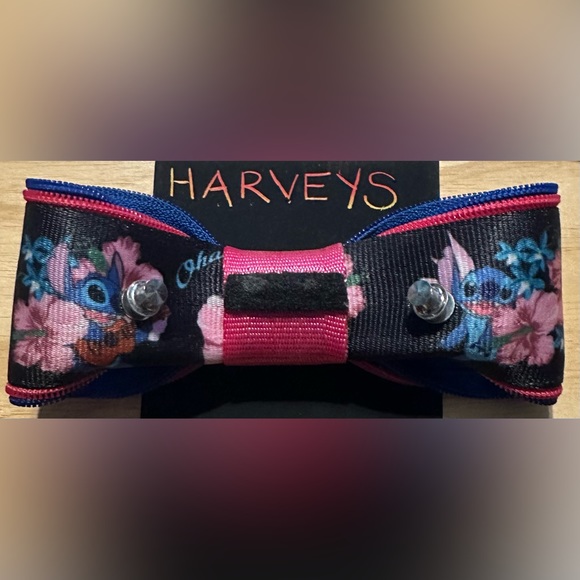Custom Handcrafted Stitch Bow made from Harveys Seatbelt - Picture 2 of 2
